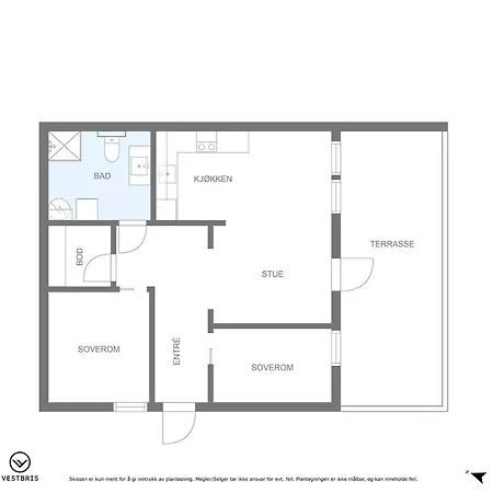 Apartment The View Roldal